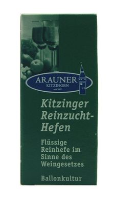 Arauner Kitzinger Reinzucht-Hefen Steinberg, Art.0001, für 50 Liter
