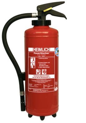 Heimlich 6L Schaumlöscher Feuerlöscher Brandklasse A/ B 34A 233B = 10LE