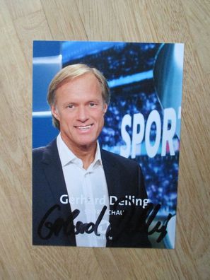 Das Erste WDR Sportschau Fernsehmoderator Gerhard Delling - handsigniertes Autogramm!