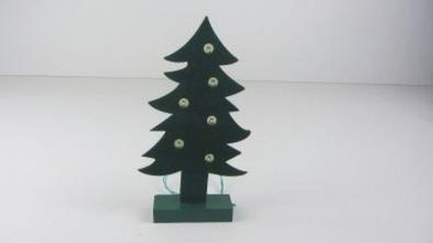 LED-Filz-Tannenbaum - grün