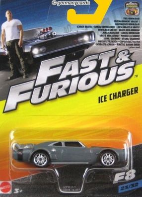 Spielzeugauto Mattel* Ice Charger Fast & Furious 8 1:55 NEU OVP