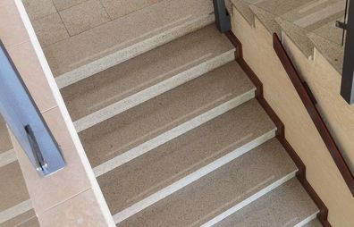 Antirutschstr. 3 cm Treppe + fein transp.+ Rutschschutz Stufenmatte Teppichmatte