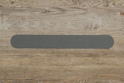 5 cm Holz Treppen Anti Rutsch Streifen + gummiert hell-mittel grau+ verschiedene