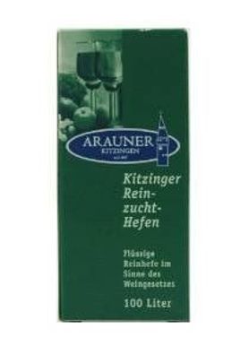 Arauner Kitzinger Reinzuchthefe Sherry für 100 Liter (1 hl)