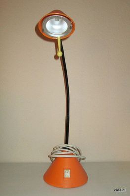 Schreibtischlampe orange