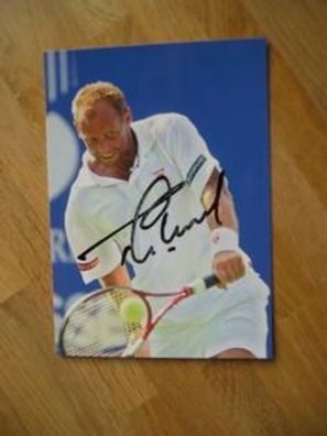 Österreich Tennislegende Thomas Muster - handsigniertes Autogramm!!!