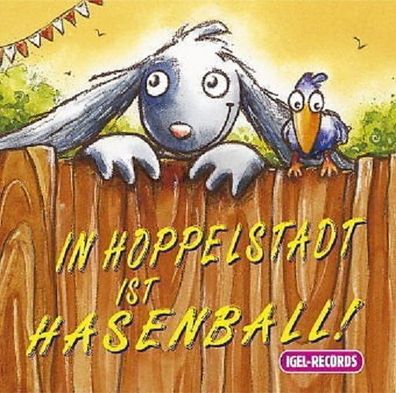 In Hoppelstadt ist Hasenball - Audio CD Geschichten Gedichte Lieder NEU