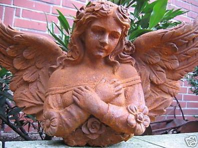 Neu !! Engel Skulpture Schutzengel Engelsfigur Flügel