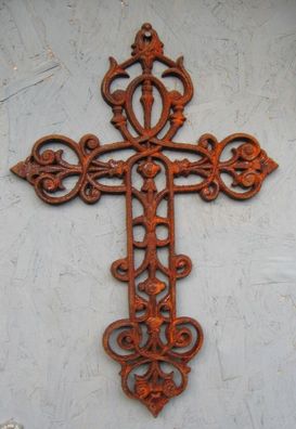 Eisernes Kreuz Grabmal Gusskreuz Friedhof Kruzifix