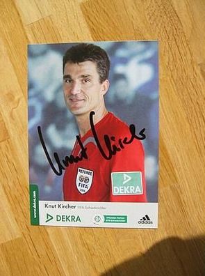 DFB Bundesligaschiedsrichter Knut Kircher - handsigniertes Autogramm!!!