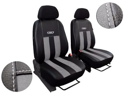 Sitzbezugset Ford Ranger III ab 2012 Fahrersitz und Beifahrersitz im Design GT.