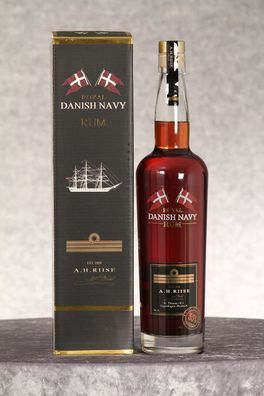 A. H. Riise Royal Danish Navy Rum 55% 0,7 ltr.