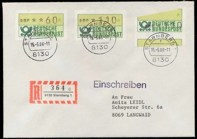 BRD ATM1-110 BRIEF MIF Starnberger Springer X7E2262