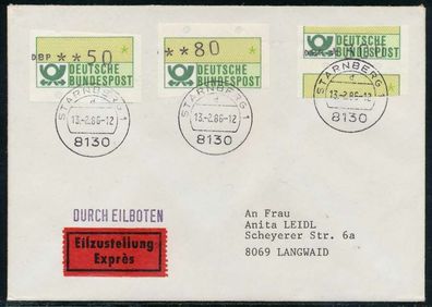 BRD ATM1-300 BRIEF MIF Starnberger Springer X7E4472