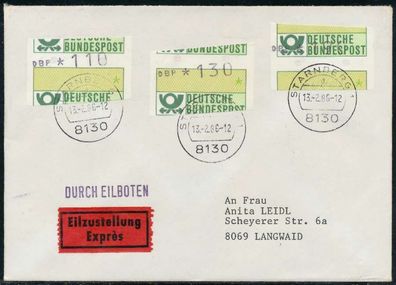 BRD ATM1-190 BRIEF MIF Starnberger Springer X7E449A