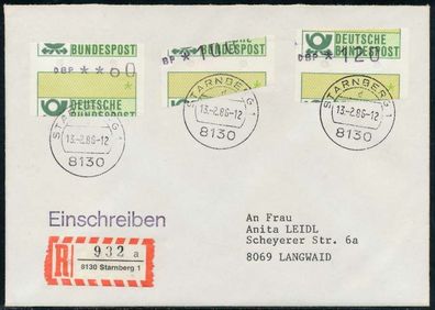 BRD ATM1-120 BRIEF MIF Starnberger Springer X7E4492