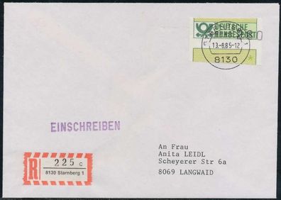 BRD ATM1-280 BRIEF MIF Starnberger Springer X7E44DE