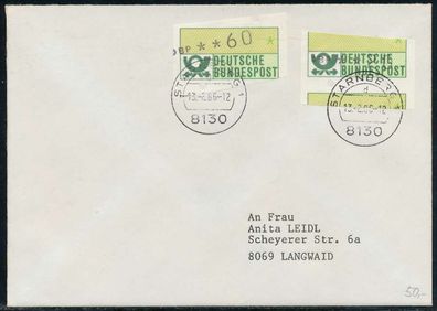 BRD ATM1-060 BRIEF MIF Starnberger Springer X7E4556