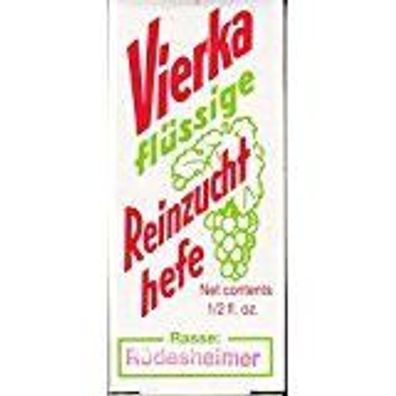 Vierka flüssige Reinzuchthefe Rüdesheimer, 20 ml