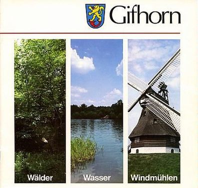 Gifhorn Broschüre Prospekt von 1987