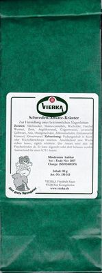 Schweden Bitterkräuter/0,75 L Ansatz,80g Für 0,75 ltr. 50 %igen Trinkbranntwein - 80g