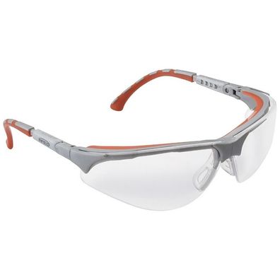 Infield Schutzbrille klar , Arbeitsschutzbrille , Softflex Bügel, UV Schutz