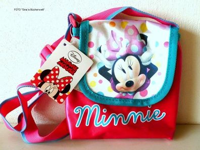 Süße Disney Minnie Mouse Tasche 16 cm Kinder Kindergartentasche Minni Maus NEU
