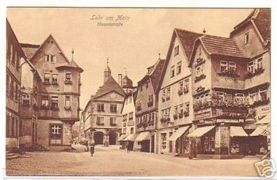 11473 Ak Lohr am Main Hauptstrasse um 1920