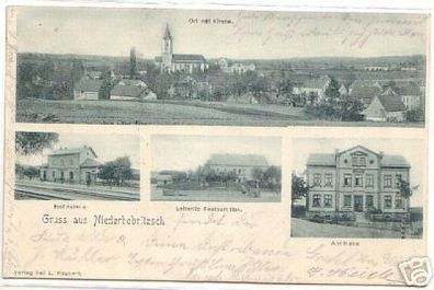 11559 Mehrbild Ak Gruß aus Niederbobritzsch 1902