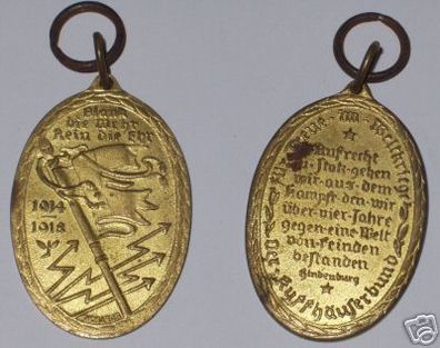 alte Medaille des Kyffhäuserbundes 1914-1918