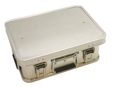 Zarges FireBox 400x300x150 mm Feuerwehr ALU Transportbox Kiste DIN 14880 Größe 4
