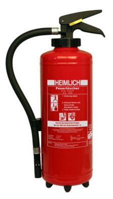 Heimlich AB Schaum Feuerlöscher Frostsicher -30°C 21A 144B = 6LE Schaumlöscher