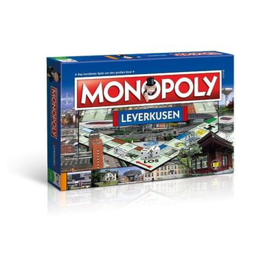 Monopoly Leverkusen Stadt Edition City Spiel Brettspiel Gesellschaftsspiel