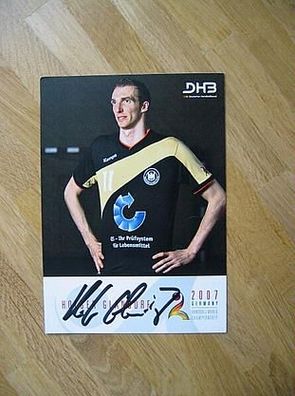 DHB Handball Weltmeister 2007 Holger Glandorf - handsigniertes Autogramm!!!