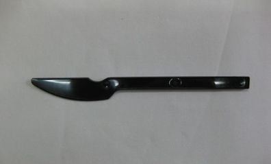 Einweg-Messer/ Plastikmesser - schwarz - 100 Stück