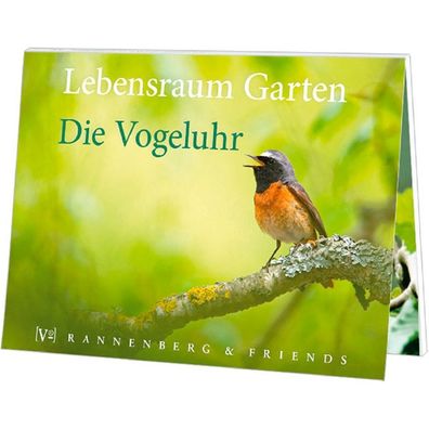 Postkartenbuch Lebensraum Garten - Vogeluhr, Postkartenbücher Ansichtskarte Postkarte