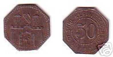 Notgeld Münze 50 Pfennig Stadt Suhl um 1920