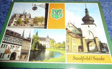 5420 Postkarte, Ansichtskarte-Saalfeld / Saale