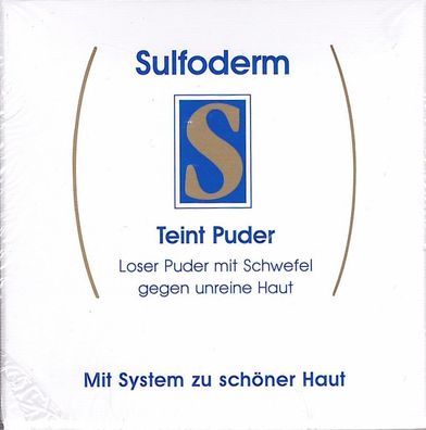 Sulfoderm - Teint Puder 20g