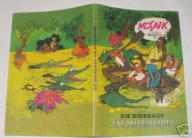 Mosaikbuch Band 2 "Die Digedags am Mississippi" 1982