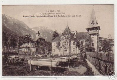 10035 Ak Innsbruck Spezialitätenhaus Hotel um 1910