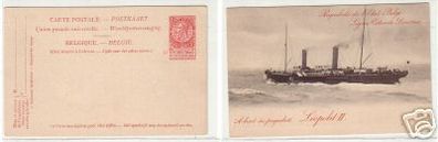 07809 Ganzsachen Ak Belgien Paketboot um 1910