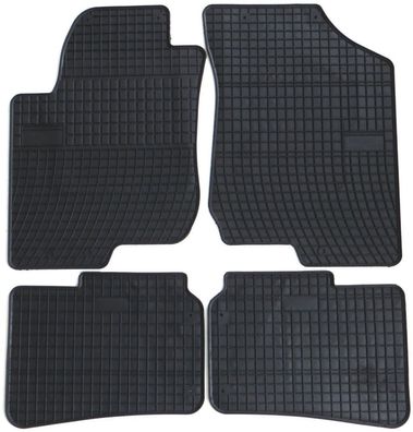2004-2009 ein Set 5-teile Gummimatten Fußmatten mit Tunnel HYUNDAI TUCSON I
