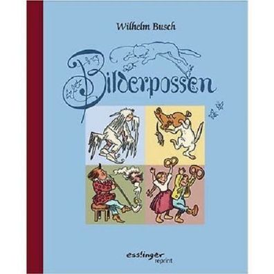 Bilderpossen - Der Eispeter, Krischan mit der Piepe u.a. von Wilhelm Busch NEU