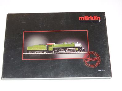 Märklin mini-club 1986/87 D - Katalog - Spur Z - 1:220 - Nr. 2