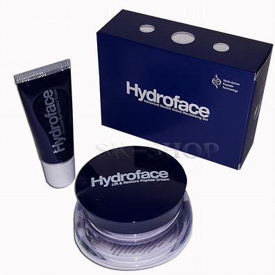 Hydroface Creme Anti Aging - Set mit Augencreme - 100% Original