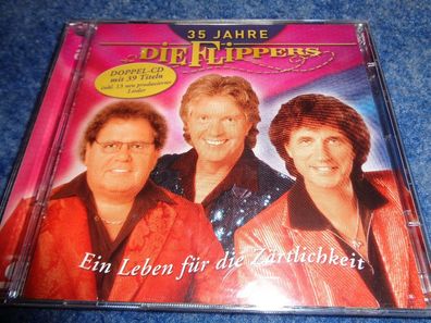 CD -Die Flippers 35 Jahre- Ein Leben für die Zärtlichkeit-2CD