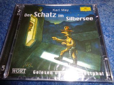 CD -Hörbuch-Karl May-Der Schatz im Silbersee - 2CD