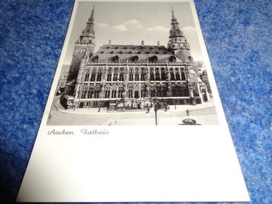 5444 Postkarte, Ansichtskarte -Aachen-Rathaus