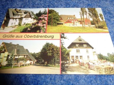 5450 Postkarte, Ansichtskarte -Grüße aus Oberbärenburg